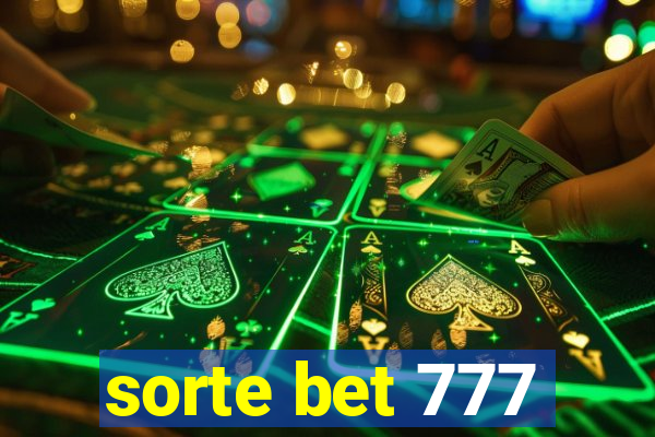 sorte bet 777